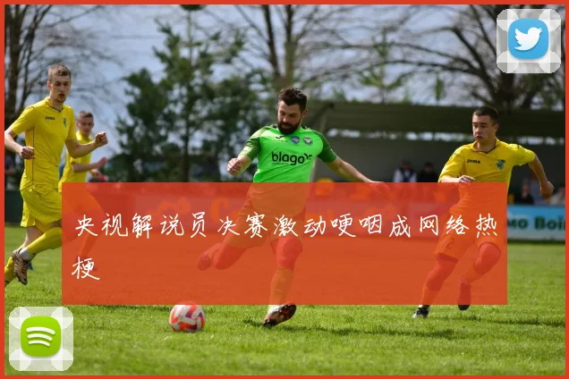 央视解说员决赛激动哽咽成网络热梗